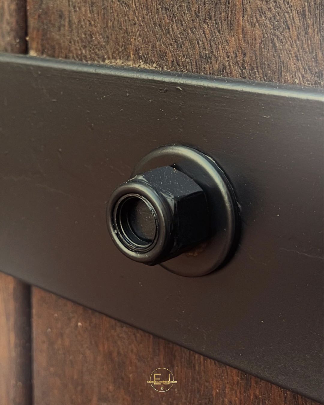 Detalhe de acabamento em serralheria